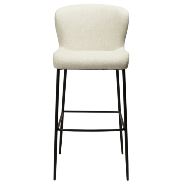 Oblazinjen barski stol Glam Beige - Image 3