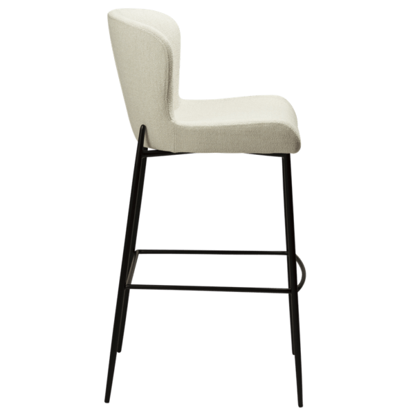 Oblazinjen barski stol Glam Beige - Image 4
