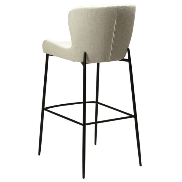 Oblazinjen barski stol Glam Beige - Image 5