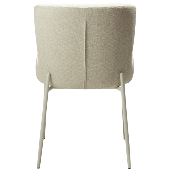 Oblazinjen jedilni stol Glam White - Image 5