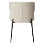 Oblazinjen jedilni stol Glam Dove 9