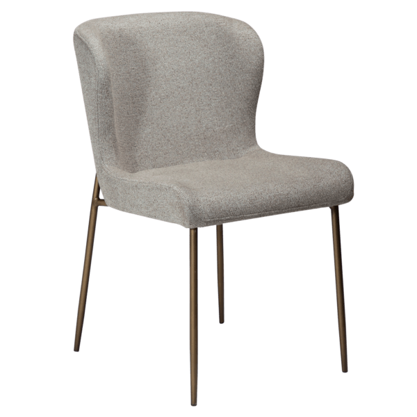 Oblazinjen jedilni stol Glam Brown - Image 2