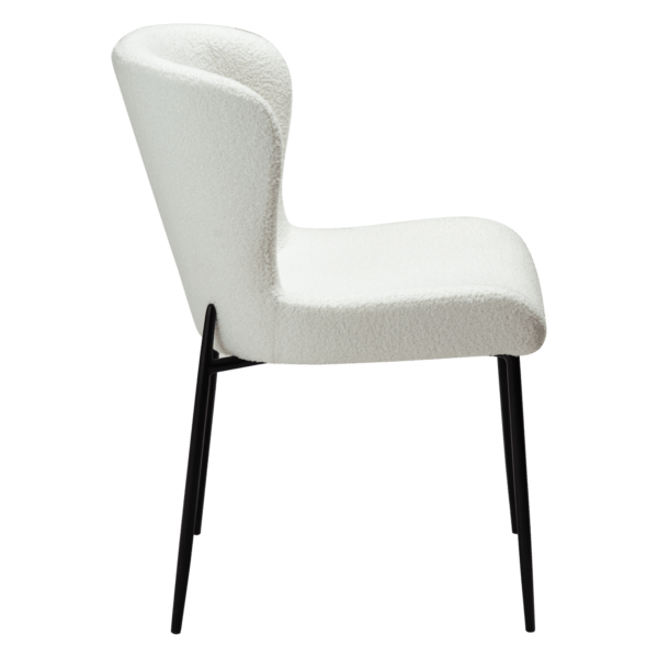 Oblazinjen jedilni stol Glam Snow - Image 4