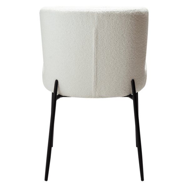 Oblazinjen jedilni stol Glam Snow - Image 5