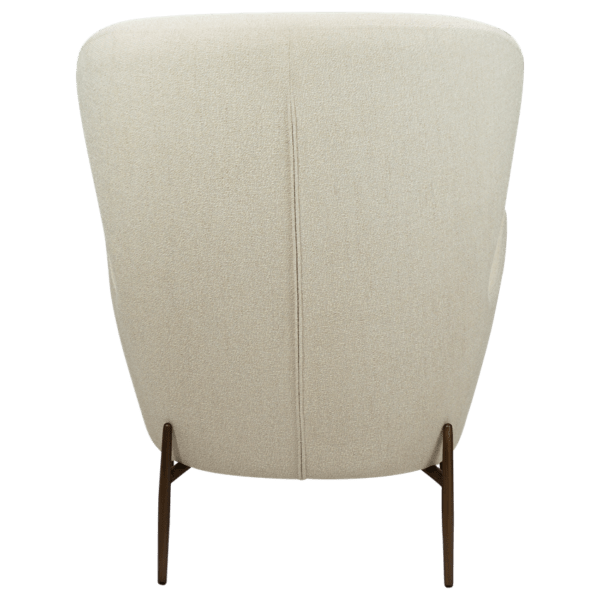 Oblazinjen fotelj Glam White II - Image 5