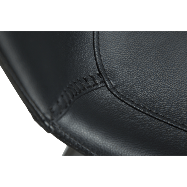 Oblazinjen barski stol Hype Black - Image 4