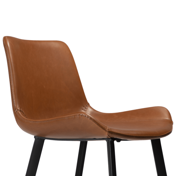 Oblazinjen barski stol Hype Brown - Image 7