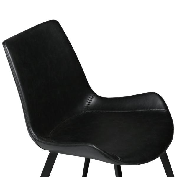 Oblazinjen jedilni stol Hype Vintage Black - Image 4