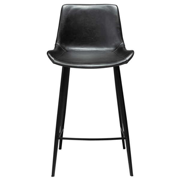 Oblazinjen barski stol Hype Vintage Black II - Image 3