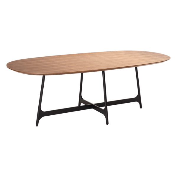 Lesena jedilna miza OOID Walnut Oval 220 - Image 2