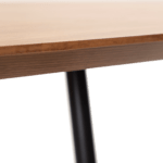 Lesena jedilna miza OOID Walnut Oval 220 9