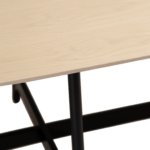 Lesena jedilna miza OOID Oak Oval 220 7