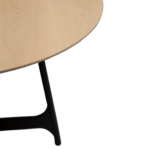 Lesena jedilna miza OOID Oak Round 120 9