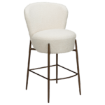 Oblazinjen barski stol Orbit Beige 3