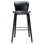 Oblazinjen barski stol Paragon Black II 7