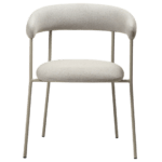Oblazinjen jedilni stol Plenti Beige II 5