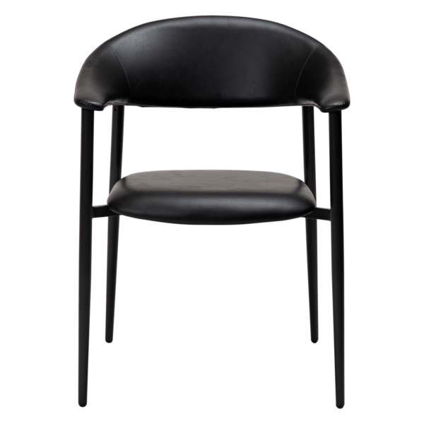 Oblazinjen jedilni stol Rover Black - Image 3