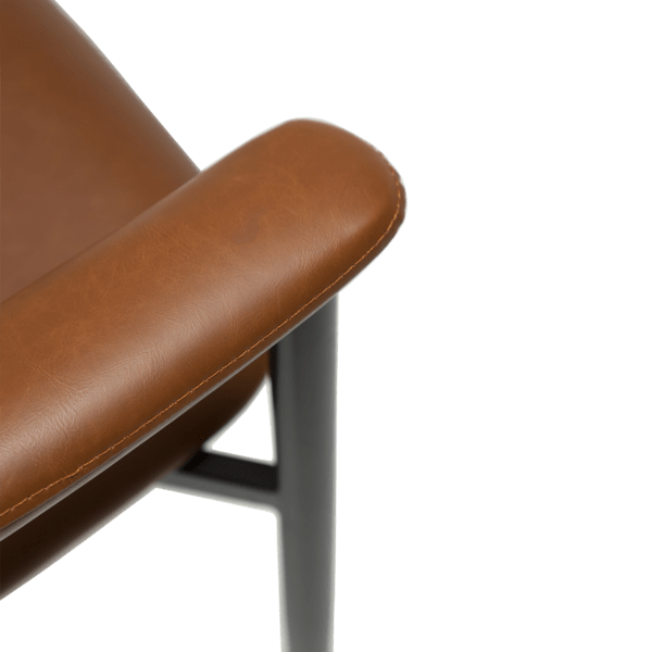 Oblazinjen jedilni stol Rover Brown - Image 7