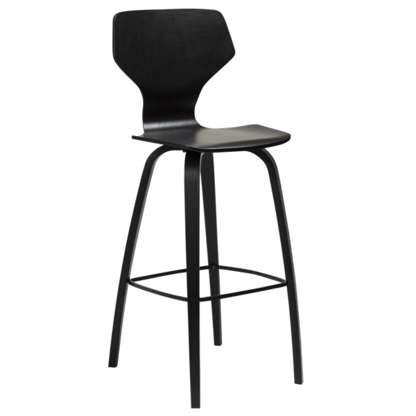 Leseni barski stol S.I.T chair Oak Black II - Image 2