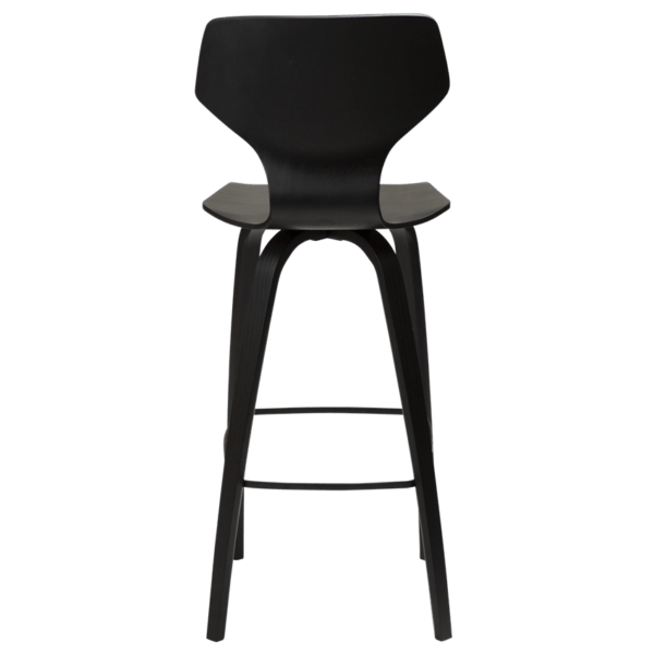Leseni barski stol S.I.T chair Oak Black II - Image 5