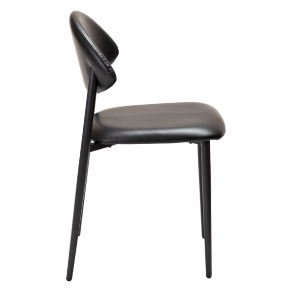 Oblazinjen jedilni stol Tush Black - Image 4