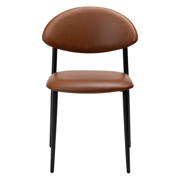 Oblazinjen jedilni stol Tush Brown - Image 3