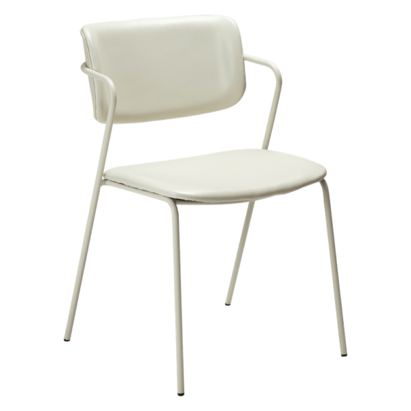 Oblazinjen jedilni stol Zed White - Image 3