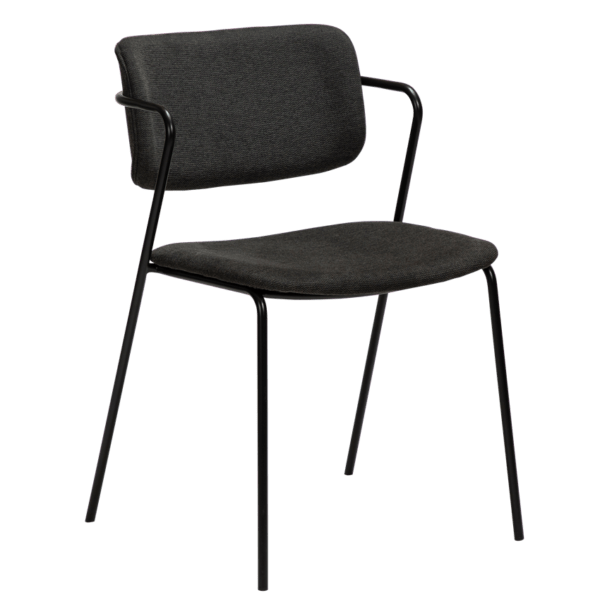 Oblazinjen jedilni stol Zed Black II - Image 2