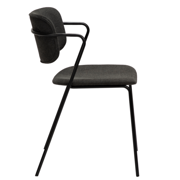 Oblazinjen jedilni stol Zed Black II - Image 4