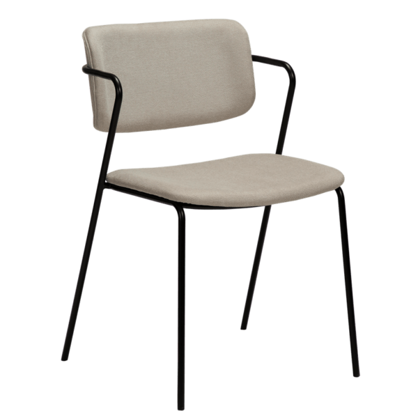 Oblazinjen jedilni stol Zed Beige - Image 2