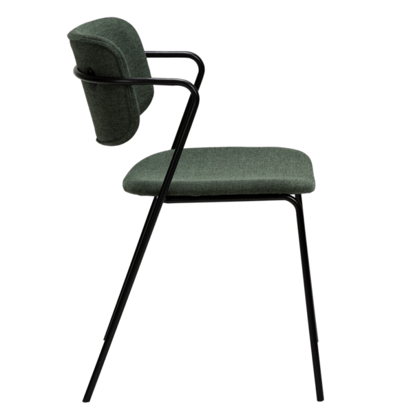 Oblazinjen jedilni stol Zed Green - Image 4