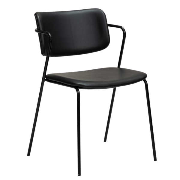 Oblazinjen jedilni stol Zed Black - Image 3