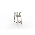 Plastičen gostinski barski stol Woody Medio II 11