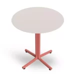 Kovinska gostinska miza Mesa Bini HPL Ø70 7