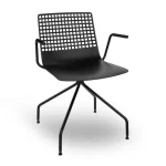 Plastični gostinski stol Wire Araña Armchair 5