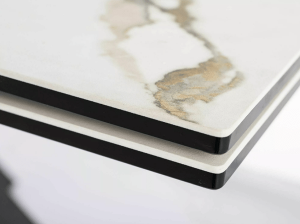 Keramična jedilna miza Columbo 160 Marble - Image 5