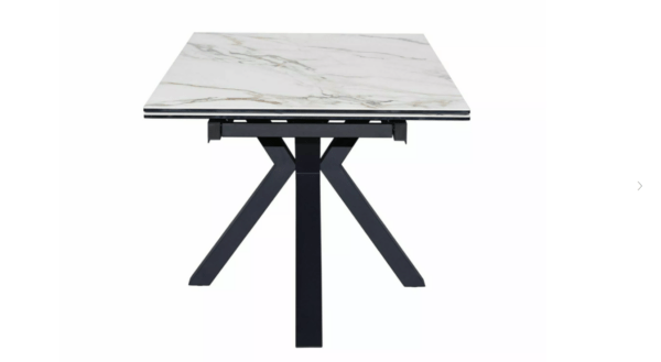 Keramična jedilna miza Columbo 160 Marble - Image 7
