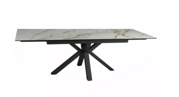 Keramična jedilna miza Columbo 160 Marble - Image 8