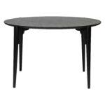 Lesena jedilna miza PARAGON Black 120 5