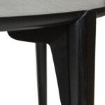 Lesena jedilna miza PARAGON Black 120 9