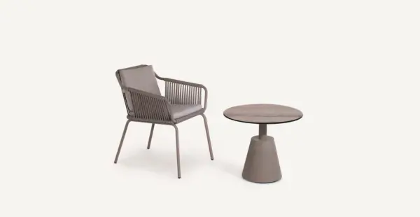 Kovinski gostinski stol Marine Pouf IV - Image 6