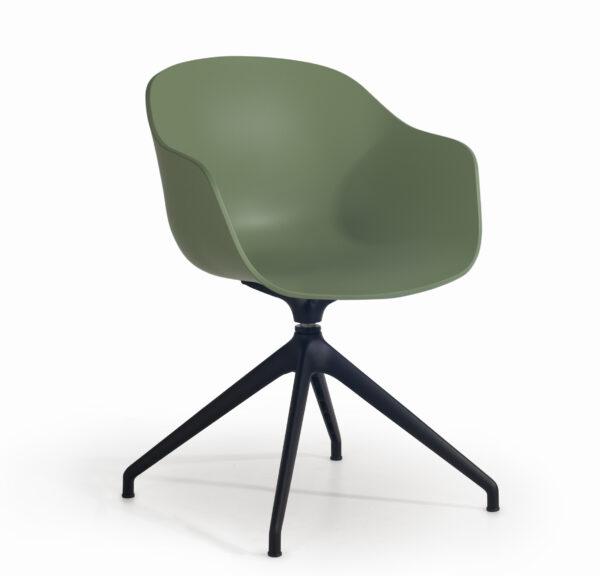 Plastični gostinski stol Globe K Swivel - Image 5
