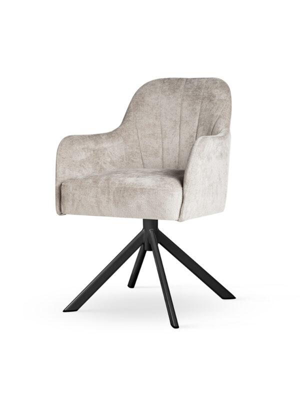 Oblazinjen jedilni stol Hana Swivel Skupina I