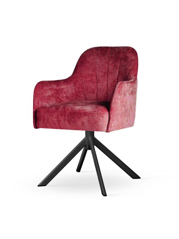 Oblazinjen jedilni stol Hana Swivel Skupina IV