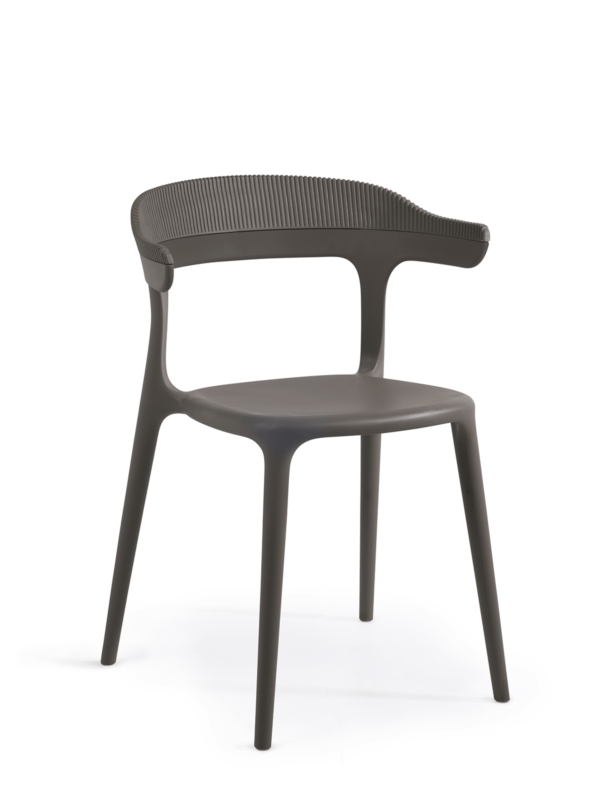 Plastični gostinski stol Luna Stripe