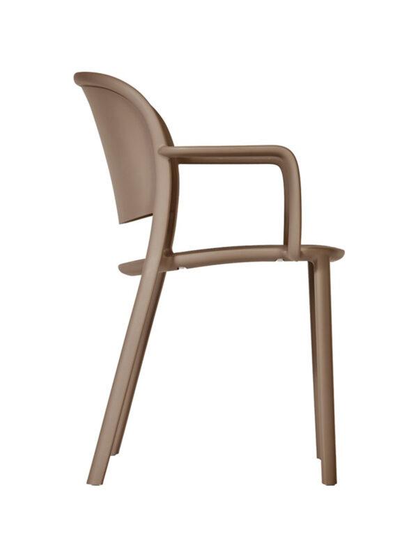 Plastični gostinski stol Trena Armchair - Image 4