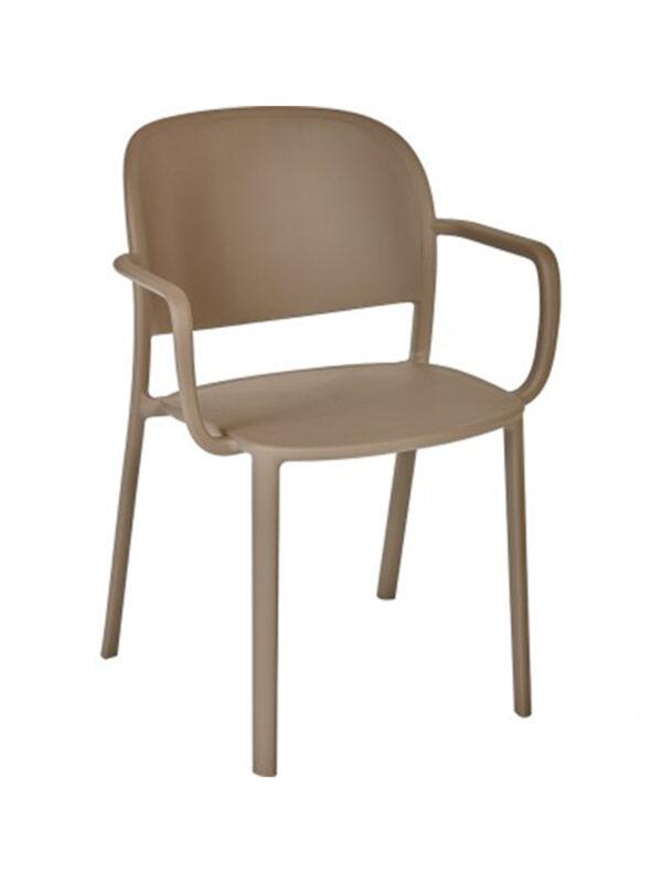 Plastični gostinski stol Trena Armchair
