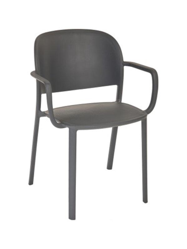 Plastični gostinski stol Trena Armchair - Image 5