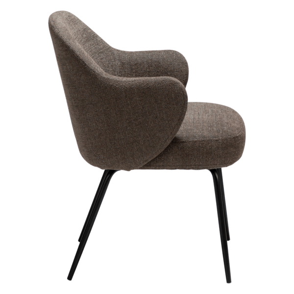 Oblazinjen jedilni stol Bae Brown - Image 3