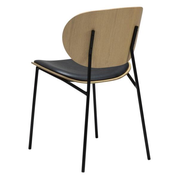 Oblazinjen jedilni stol Clementina Oak - Image 3
